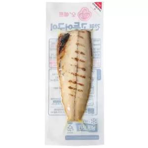 오뚜기 오쉐프 고등어구이 60g  10봉 전자레인지 에어프라이어 오븐조리