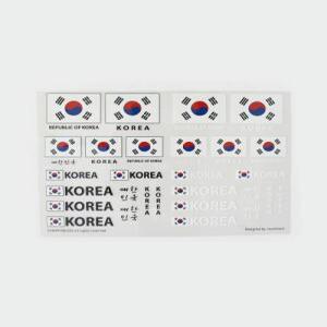 60-923 아이론 스티커_태극기 HDS-1386 _ 열전사지 핸드메이드 리폼전사지 의류장식스티커