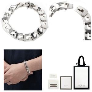 남자 구찌 G 링크 체인 팔찌 실버 브레이슬릿 선물 생일 기념일 남자친구 남편