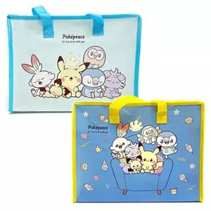 포켓몬스터 부직포 백 소/쇼핑백/보조/가방/미니/파우치/포장백/쇼핑팩/선물/손잡이/코팅/튼튼한/쑈핑/컬러