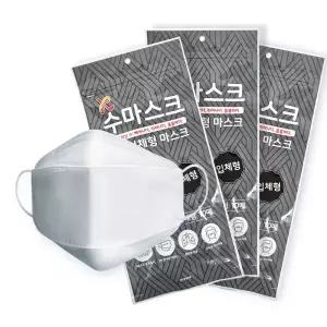 미라클하우스 신제품 차원이다른 새부리형 KF94 수 마스크 대형 100매/컬러마스크 비말차단 덴탈 KFAD 일회