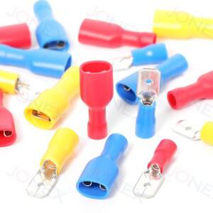 절연 30 전기 세트 커넥터 플러그 케이블 암컷 와이어 수컷 연결 스페이드 빠른 단자