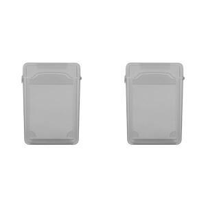 [보호보관용]3.5인치 IDE SATA HDD 하드 드라이브 디스크 보관함 플라스틱 캐디 케이스(회색)