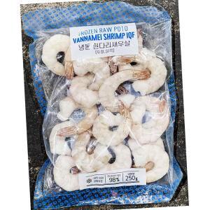 새우 생칵테일 31/40 250g X5 업소용 식자재 급식 대용량