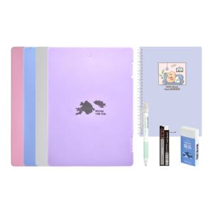 [무료각인] 모닝글로리 독도의날 노트 샤프 지우개 독도 케이스 문구세트