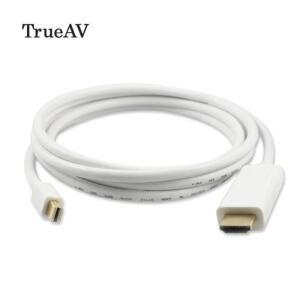 TrueAV엣지 mini dispyport to HDMI 4k 변환 cable 1.8m