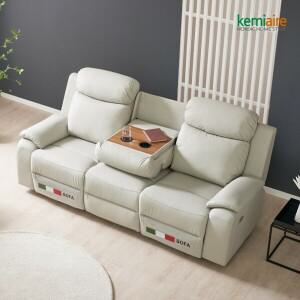 케미에르 오세르 3인용 기능성 나파가죽 리클라이너쇼파 KBM-308