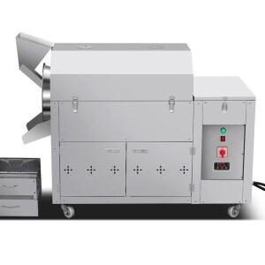 방앗간 볶음기 볶는기계 사각 커피콩 로스터 전자동 전기 기계 참깨 볶는 업소용 로스팅