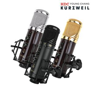 커즈와일 KM1U USB 콘덴서 마이크 개인방송 홈레코딩 온라인강의