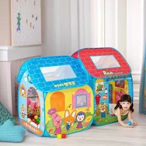 뽀로로 더블하우스 볼텐트 볼풀공 놀이집 아기방 꾸미기 2단 어린이 미니풀장 키즈하우스