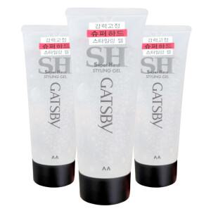 갸스비 슈퍼하드 스타일링 젤 헤어젤 200g 3개