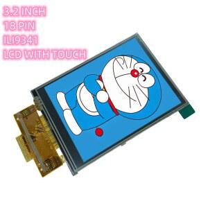 터치 드라이브 포함 LCD ZONE 3 2 인치 ILI9341 TFT 스크린 SPI 직렬 포트 4IO 넓은 시야각 전자기기