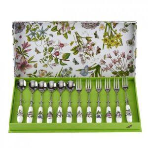 포트메리온 보타닉 가든 디저트 포크 및 티스푼 세트
