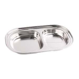 주방용품 스텐 식기 어린이 간식 나눔 접시 2개입