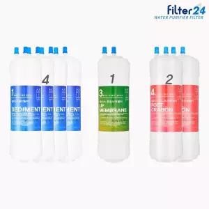 [필터24]교원웰스 WM171UWA 정수기필터 호환 1년세트 [6인치 4+1+2]