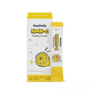 [헤이데일리][공식판매처] 헤이데일리 NMN-C 엔엠엔씨 천연 NMN 비타민C 레몬맛 10포, 1개