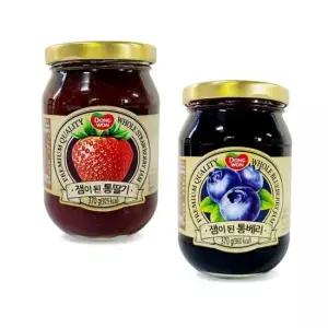 동원 잼이된 딸기 통베리 딸기잼 블루베리 잼 잼이된 통베리 딸기잼 블루베리 잼