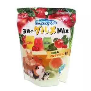 마루칸 고급 3종 젤리 딸기 사과 채소맛 앵무새 간식 푸딩