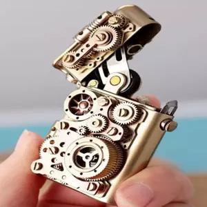 스팀 펑크 지포라이터 기름라이터