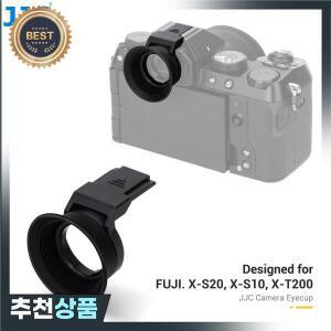 Fujifilm X-S20 X-S10 X-T200 용 JJC 소프트 실리콘 카메라 아이 컵 슈 방진 접안 렌즈 뷰 파인더