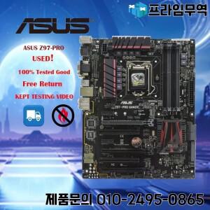 ASUS Z97-PRO 게이머 마더보드 1150 DDR3 코어 i7 4790K i5 CPU 인텔 Z97 PCI-E 3.0 32GB ATX M.2 SATA3 6