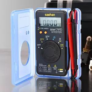 SH테스터기 ST 3234 전기검진기 접지 포켓 멀티미터 검전기 후크메타다용도자동차 누설전류계테스타기