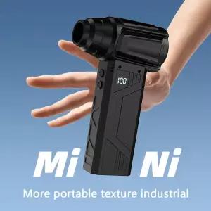 [에어건 컴프레셔] 500000 RPM 터보 팬 공기 송풍기 휴대용 무선 먼지 청소기 Type-c 충전 브러시리스 제트