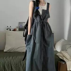 [NS홈쇼핑]LN 릴리 멜빵 포켓 치마 원피스 여름 여성 여자 민소매 롱 스커트..