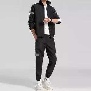 남성 데일리 캐주얼 후드집업 트레이닝바지 세트 겨울트레이닝복 남성산책코디