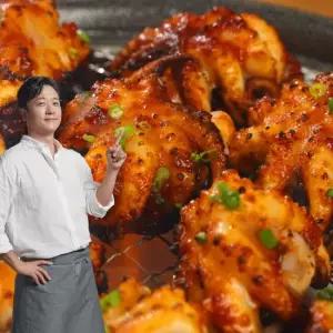 알렉스 손질 통주꾸미 600g  20미) X 5팩 + 매콤볶음소스 250g