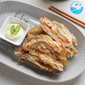 [바다씨쌀롱]국내산 조미 구운 아귀채 150g 삼천포가공