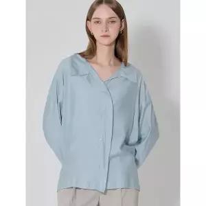 [하프클럽/레노마레이디]빅카라 블라우스 (택가격 139000원)