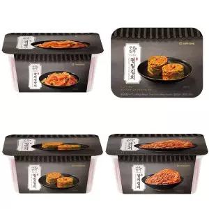 [보리보리/베스트쇼핑]아워홈 구씨반가 갈치김치 석박지 구씨반가 청잎김치 포기김치 맛김치