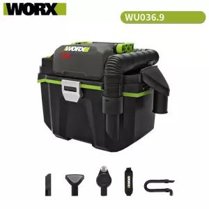 Worx 웍스 WU036 무선 건습식 청소기 먼지 집진 휴대용 진공청소기 20V 본체만 세트 WU036.9