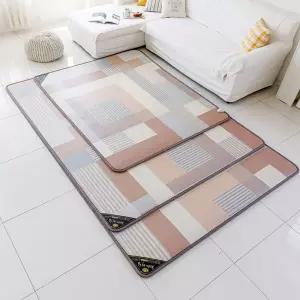 한일의료기 천년의아침 모던 베이지 전기장판 소형, 100x183