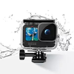 고품질 GOPRO HERO 9 방수 케이스 고프로 히어로9 하우징 쉘 방수 아프리카 카카오tv 트위치 (W7D74CF)