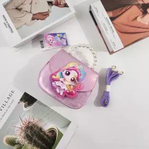 정품 슈팅스타 캐치 티니핑 핸드백 오로라핑 점보 손크로스 여아 손가방 크로스 백 3992