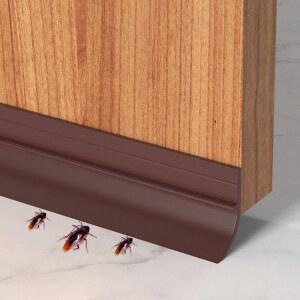 현관문단열벽지 문짝 바닥 씰링 스트립 자체 접착 방음 스티커 프레임 곤충 방지 방풍 장치 방수 고무