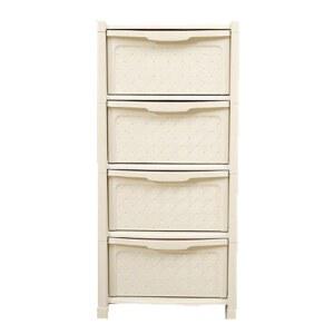 똔따렐리서랍장5단 아이보리 보리 정리함 WSTUG