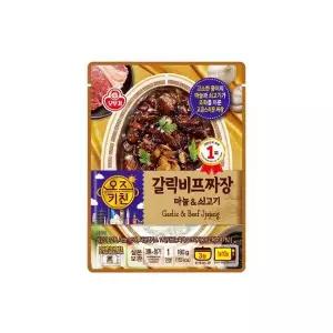 [오뚜기]오즈키친 갈릭비프짜장 180g 4개