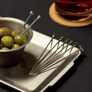 바겐슈타이거 스텐 디저트 포크 픽 8p세트 과일꼬치 꼬지 티포크