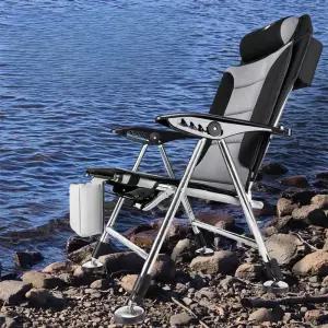 민물 낚시의자 높이 조절 섬 낚시 갯바위 접이식 체어 낚시의자(표준/그레이)+세트1