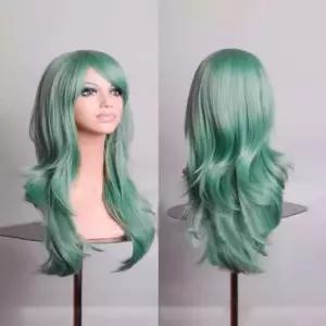 이벤트용 민트색 단발머리 통가발  촬영 패션가발