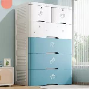 5단 서랍장 옷장 서랍 가정용 스낵 거실 두꺼운 수납장 캐비닛 상자