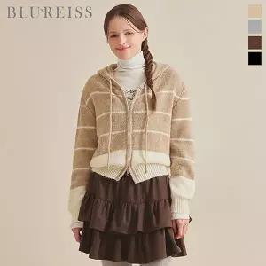 [블루레이스]후드 줄지 집업 울니트 가디건_BI5W1KC4621