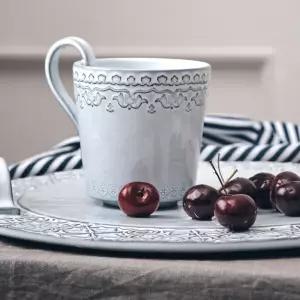 보르달로 핀헤이로 포르투갈 수입 빈티지 카페 루아노바 머그 400ml