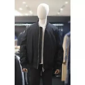 [갤러리아] 지이크 블랙 사이드지퍼 MA-1 항공점퍼 PFMAH6001