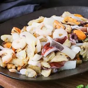 간편한 4종 해물모듬 1.2kg (600g *2봉)/오징어채,자숙바지락,자숙홍합,홍새우살