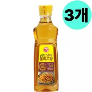 오뚜기 요리 올리고당 요리당 1.2kg X 3개 물엿 설탕