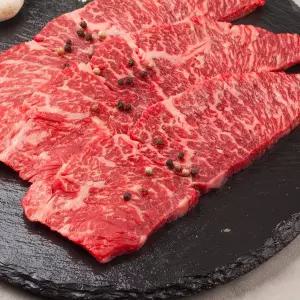 [횡성한우] 냉장 횡성 암소한우 1등급 채끝살 200g